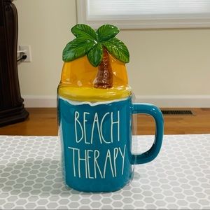 Rae Dunn BEACH THERAPY mug